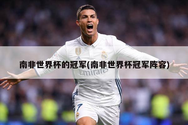 南非世界杯的冠军(南非世界杯冠军阵容)